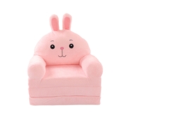 Sofá infantil de dibujos animados (plegable 2 en 1, con soporte lumbar)