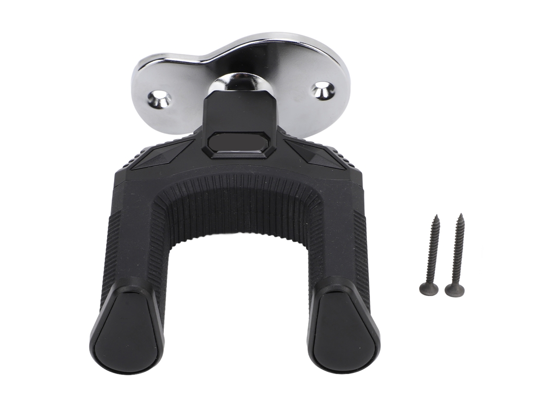 Soporte de pared autoblocante para guitarra - Plateado
