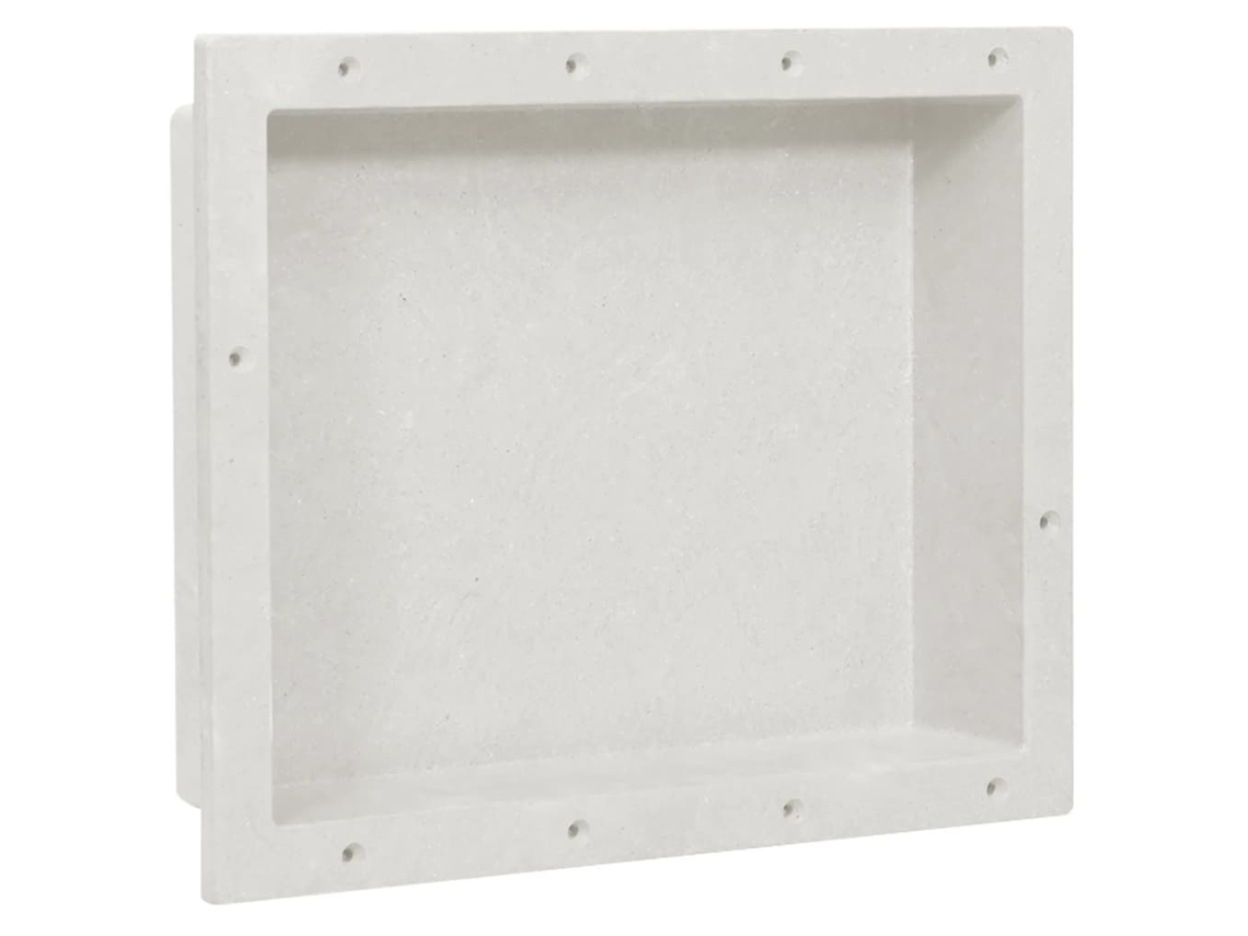vidaXL Hornacina de ducha blanco 41x51x10 cm