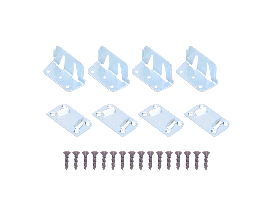 4 Soportes Para Rieles De Cama, Portátiles, De Acero Inoxidable, Resistentes, Con Rodamientos