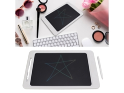 Pizarra De Escritura Portátil Lcd Sensible A La Presión Para Niños, 30 Cm, Color Blanco.