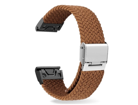 Pulsera Trenzada Flexible para Garmin Fenix 5X Marrón VEANXIN