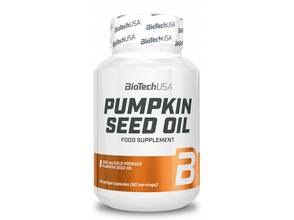 Complemento Alimentar BIOTECH USA Pumpkin Seed Oil