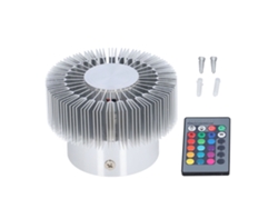 2026-lámpara De Techo Led 360° Luminosa 3w Con Control De 24 Teclas, Forma De Sol, Para Restaurante Café 85‑277v