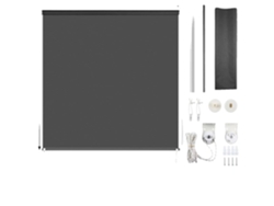 Persianas enrollables opacas, protección UV, aislamiento térmico, 140 x 240 cm, OEM