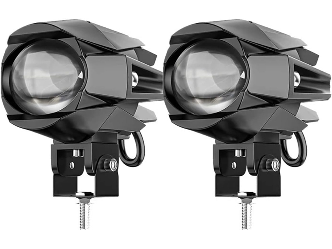 Faros Led Auxiliares Para Motocicletas Motocicleta Bicicleta