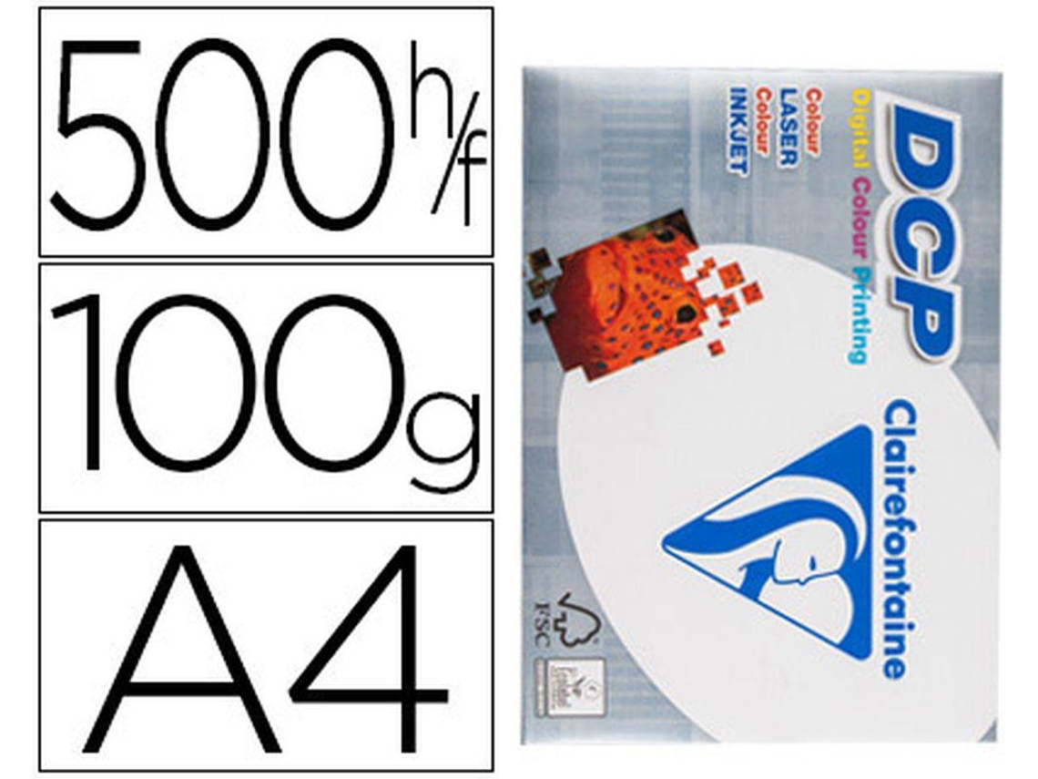 Papel Fotocopia Clairefontaine Din A4 100 Gramas Embalagem de 500 Folhas
