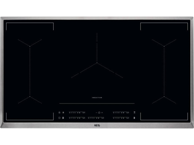 Placa de Inducción AEG IKE95454XB (Eléctrica - 89.6 cm - Negro)