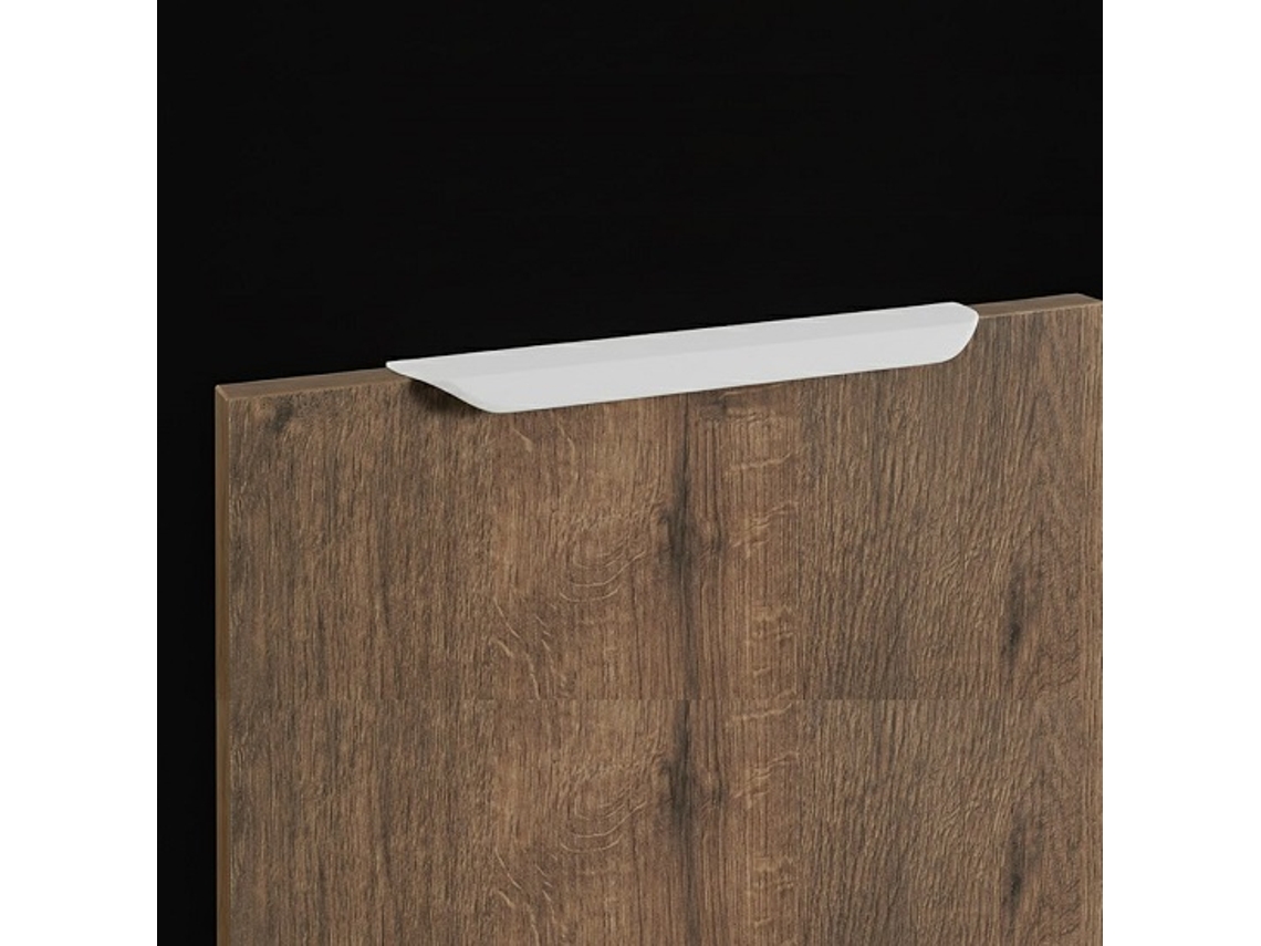 Tirador Para Mueble De Perfil De Aluminio 97 X 1155 X 40 Mm Blanco Mate Lote De 25