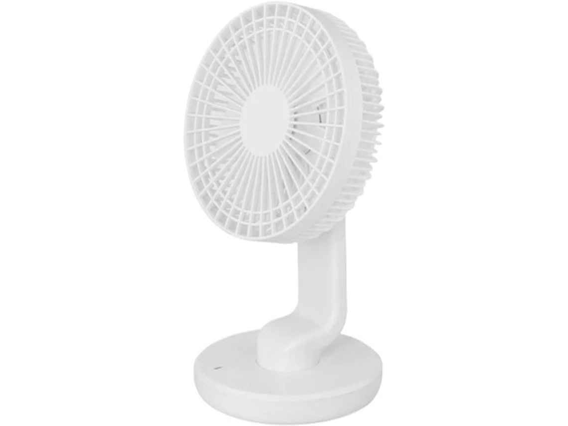 Ventilador 1800 Mah Portátil Recargable Ajustable Silencioso