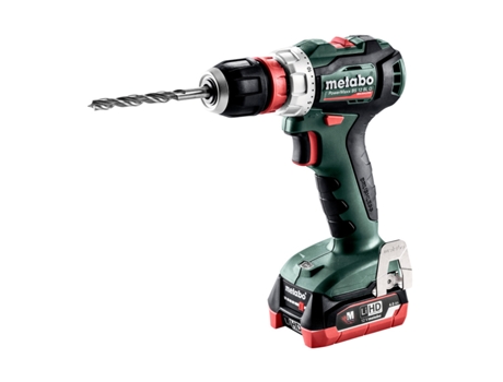 METABO PowerMaxx BS 12 BL Q Taladradora atornilladora de batería/12V 2x LiHD; Cargador ASC 55; METABOX 118