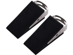 2 Paquetes De Calzos De Puerta De Goma Premium Resistente, Anti-rasguño, Anti-deslizante Para Hogar, Oficina Y Mall
