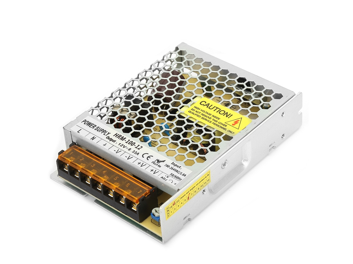 Fuente de alimentación conmutada 2026dz-100W de CA 100-264V a CC 12V para transformador de interior de controlador LED