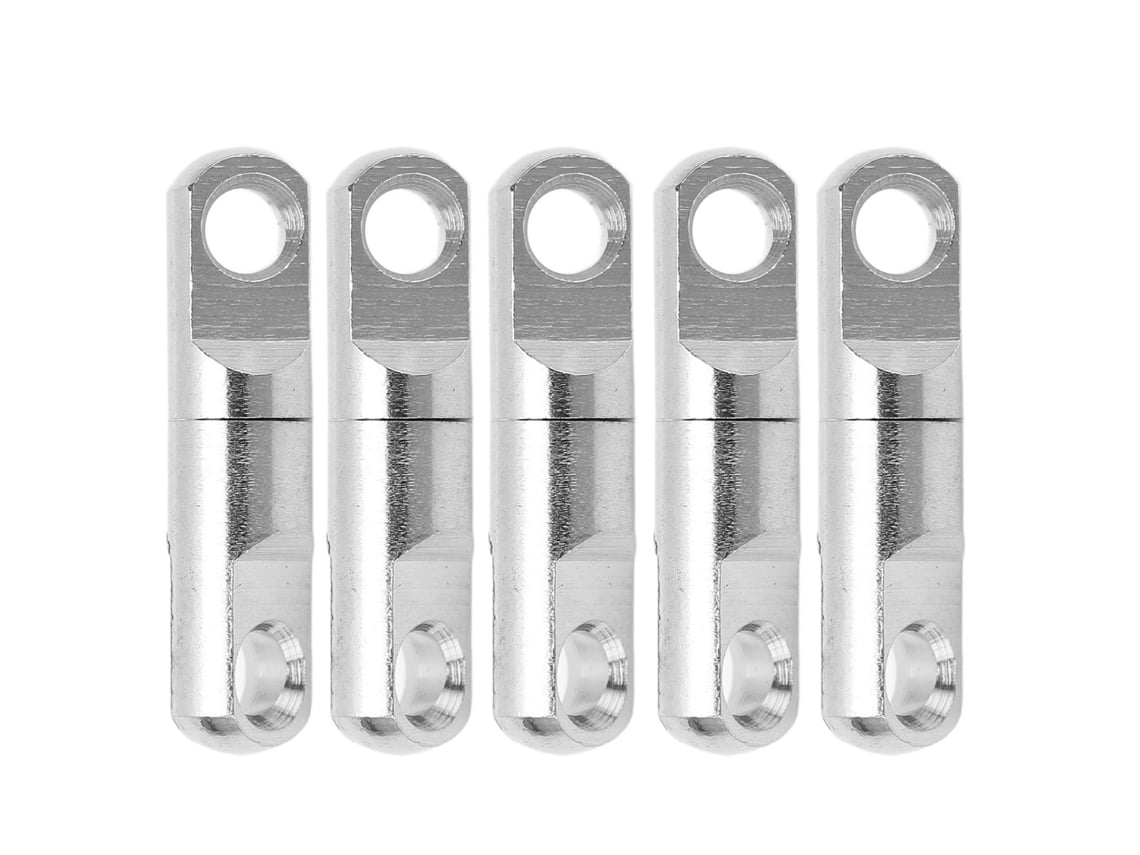 Danu26-5pcs/set Rotula Giratoria De Acero Inoxidable 360° Columna Anclaje De Anzuelo Conector De Pesca 5