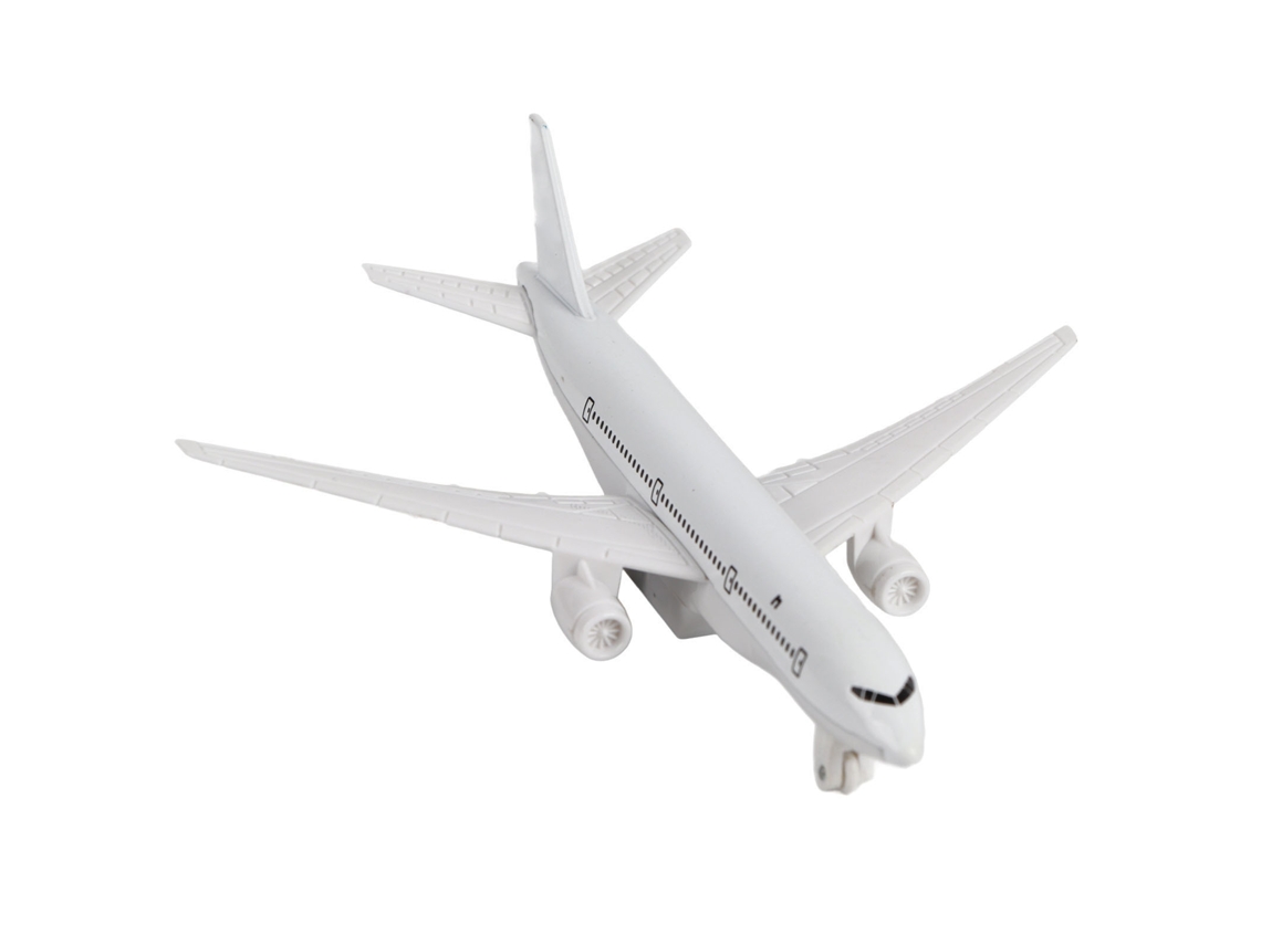 Avión de juguete 777 de 2026. Fabricado en aleación duradera, seguro y con un diseño exquisito. Incluye música y luces. Estimula la creatividad. Modelo de avión blanco.