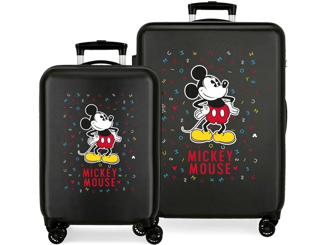 Visión Injusticia La Internet Conjunto de Maletas de Cabina DISNEY Letters Rígidas 55 y 68cm Negras | Worten.es Visión Injusticia La Internet Conjunto de Maletas de Cabina DISNEY Letters Rígidas 55 y 68cm Negras | Worten.es