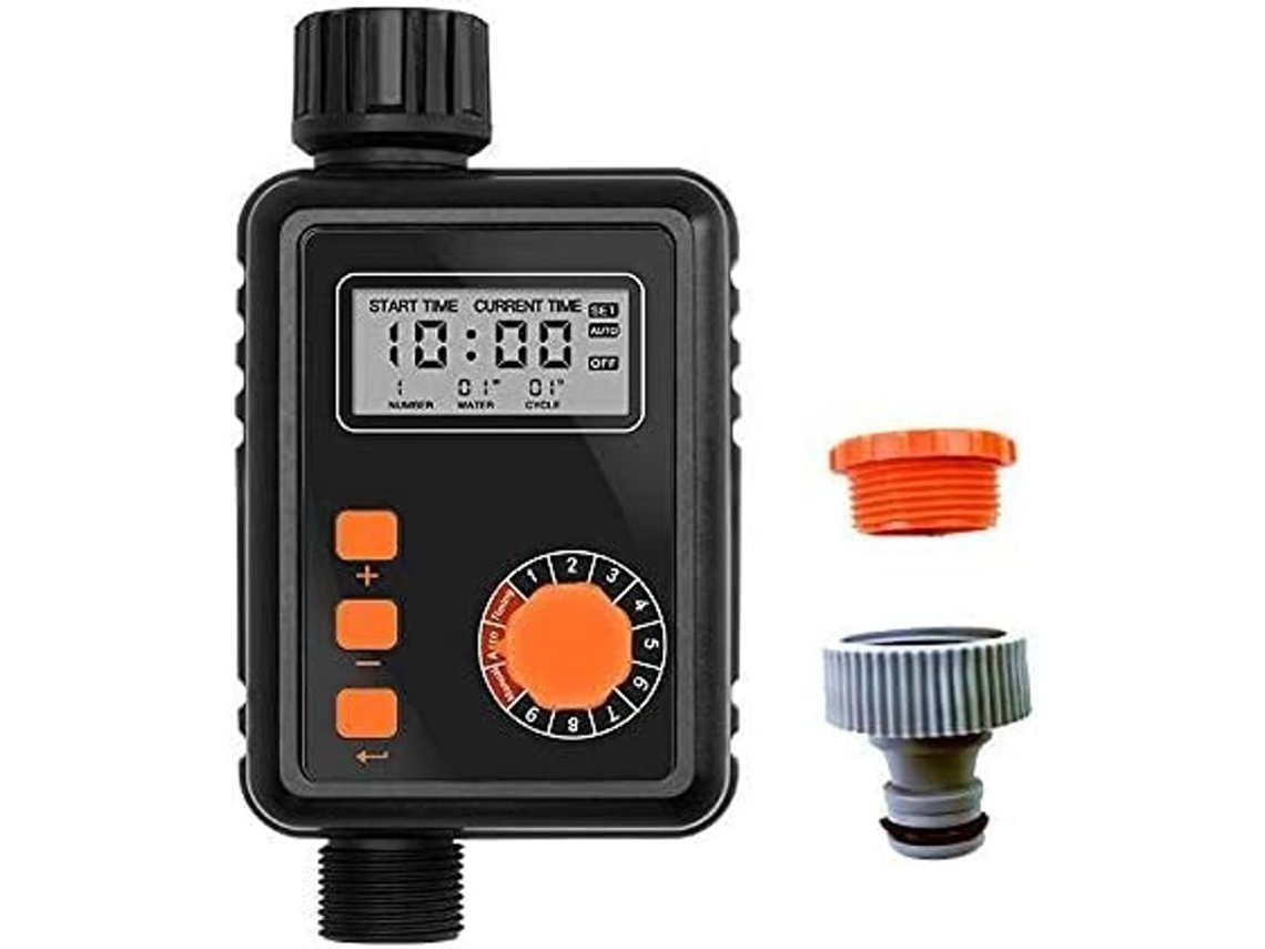 Controlador de riego automático con temporizador