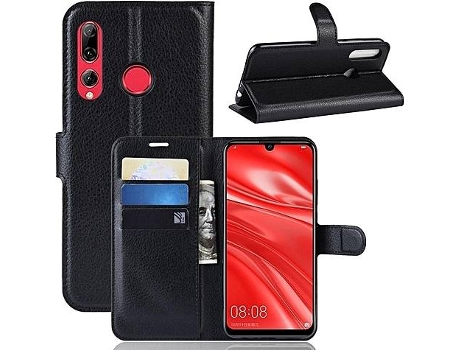 Carcasa Huawei P Smart+ « P Smart Plus (2019) Multi4you Libro Cartera Negro