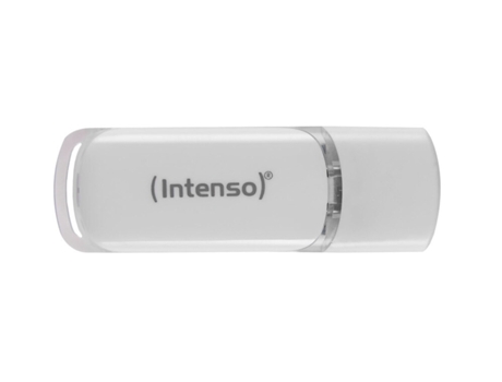 Unidad de memoria USB Intense Flash Line 128Gb Usb Tipo-C 3.2 Gen 1 3.1 Gen 1 Blanco