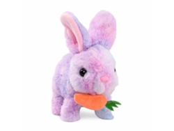 Conejo multicolor de 15 cm, color morado (Bk-32127).