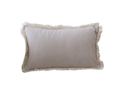 Funda De Almohada De Lino - Funda De Cintura Para Oficina - Funda De Cojín Para Mesita De Noche
