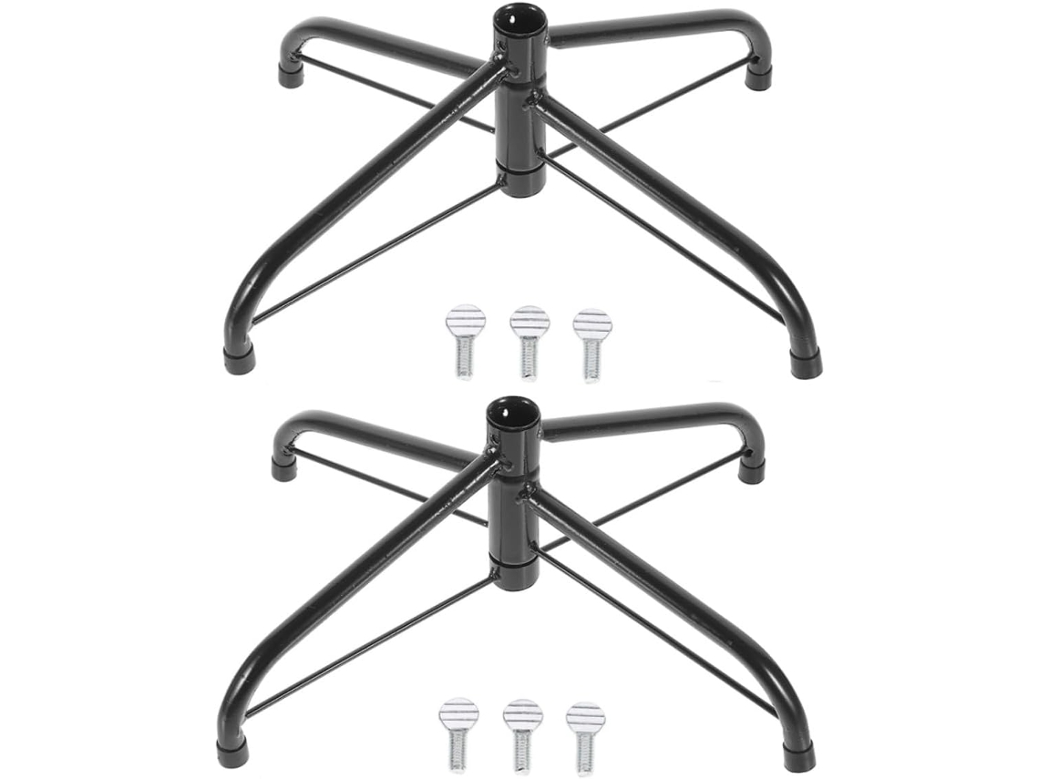 Soporte De 2 Piezas Para Árboles De Navidad Artificiales. Soporte Estable Para Árbol De Navidad. Fabricado Con