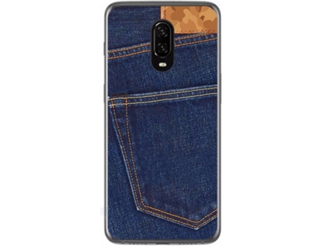 Carcasa OnePlus 6T TUMUNDOSMARTPHONE Vaquero Multicolor