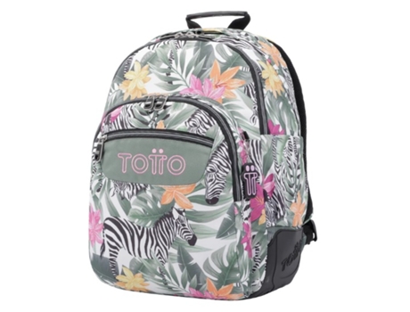 TOTTO Mochila escolar de 8 a 12 años Crayoles 4Hw