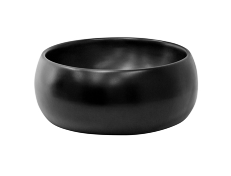 Lavamanos ML - DESIGN (Negro - Cerámica - 40 x 40 x 15.5cm)