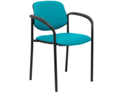 Silla de Confidente PIQUERAS Y CRESPO Villalgordo Verde Marino (Brazos)