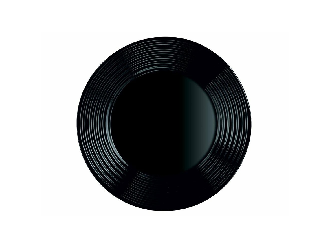 Plato LUMINARC (Negro - Vidrio)