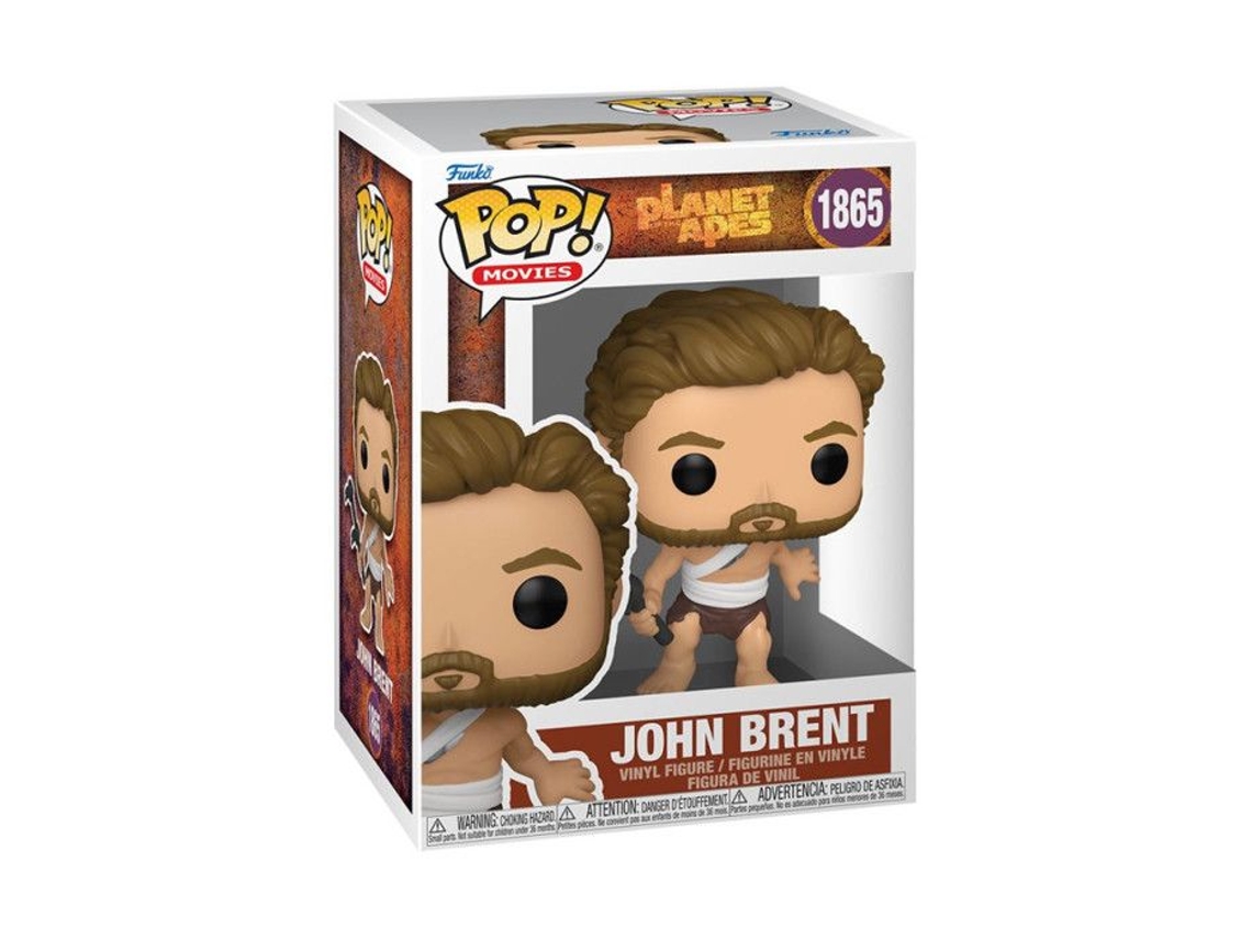 Figura Funko Pop de John Brent, El planeta de los simios, temporada 3