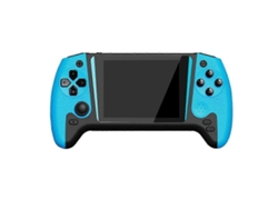 Consola de videojuegos portátil GOKOCO 500 en 1, 3,5 pulgadas, estilo retro, arcade, nostalgia infantil, para niños, color azul.