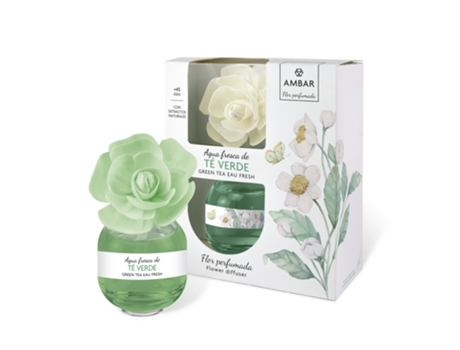 Flor Perfumada Aguas Frescas De Té Verde Ambar 60Ml 45Dias AMBAR PERFUMS