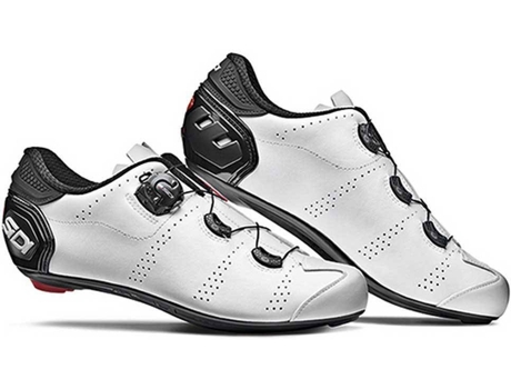 Zapatillas para Hombre SIDI Carretera Fast Blanco para Ciclismo (EU 39)