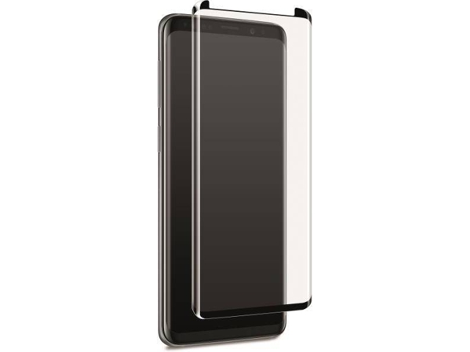 Protector Cristal Templado Samsung Galaxy S9+ PURO Fulledge Negro