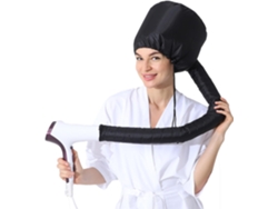 Accesorio para secador de pelo, gorro de secado con elástico, Chaberlu (negro)