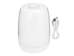 Bj-lâmpada De Mesa Led Para Noite Com Toque Recarregável Usb Com Luz Branca Quente E Colorida Ajustável Para Quarto
