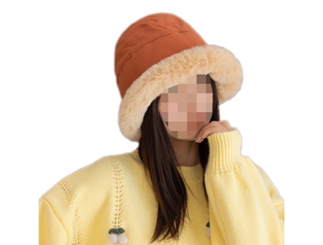 Sombrero JEIIBRZUI Cálido Para De Pescador Naranja