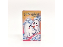 Juego De Cartas De Tarot De Fantasmas Adorables: 78 Cartas, 10,4 Cm X 6,0 Cm, Incluye Cartas De Tarot En Español.