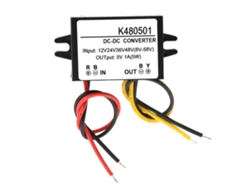 Módulo Convertidor Dc-dc Buck Step Down 12v/24v/36v/48v A 5v 1a Fuente De Alimentación