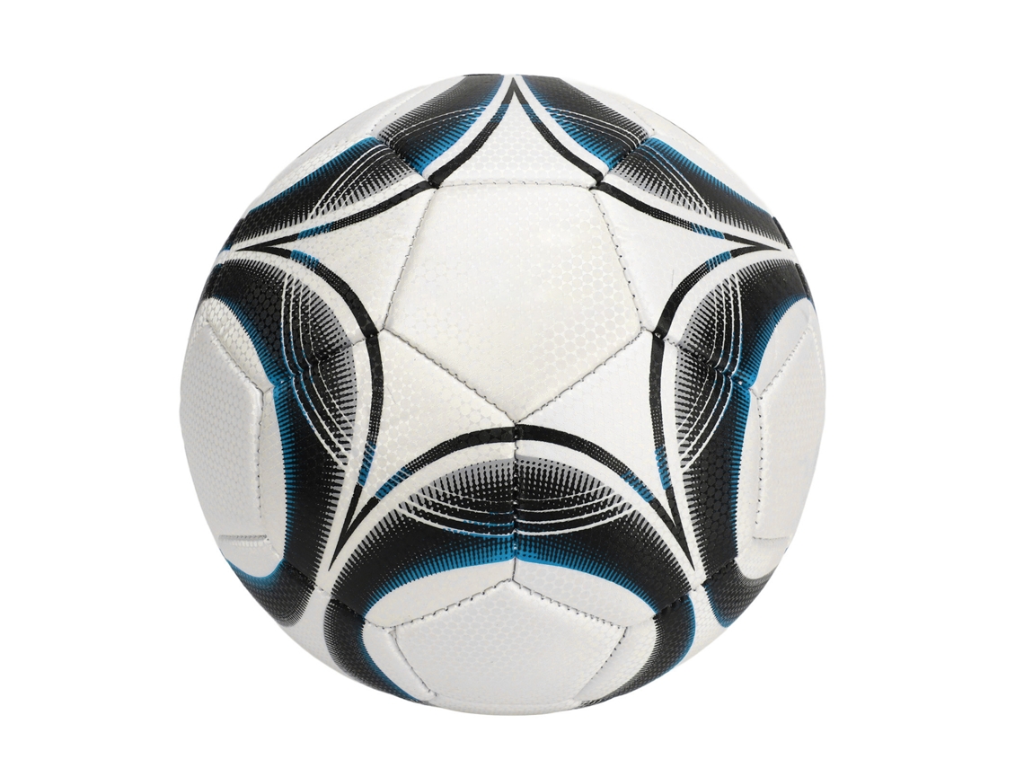 Bola De Futebol Para Adolescentes E Adultos Pvc Duas Camadas Antiexplosão Treinamento E Ensino Tipo 5 Azul