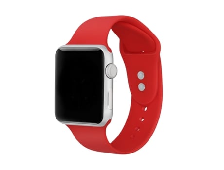 Brazalete Lisesilicone para Apple Watch Se (2022) 44 Mm de Rojo