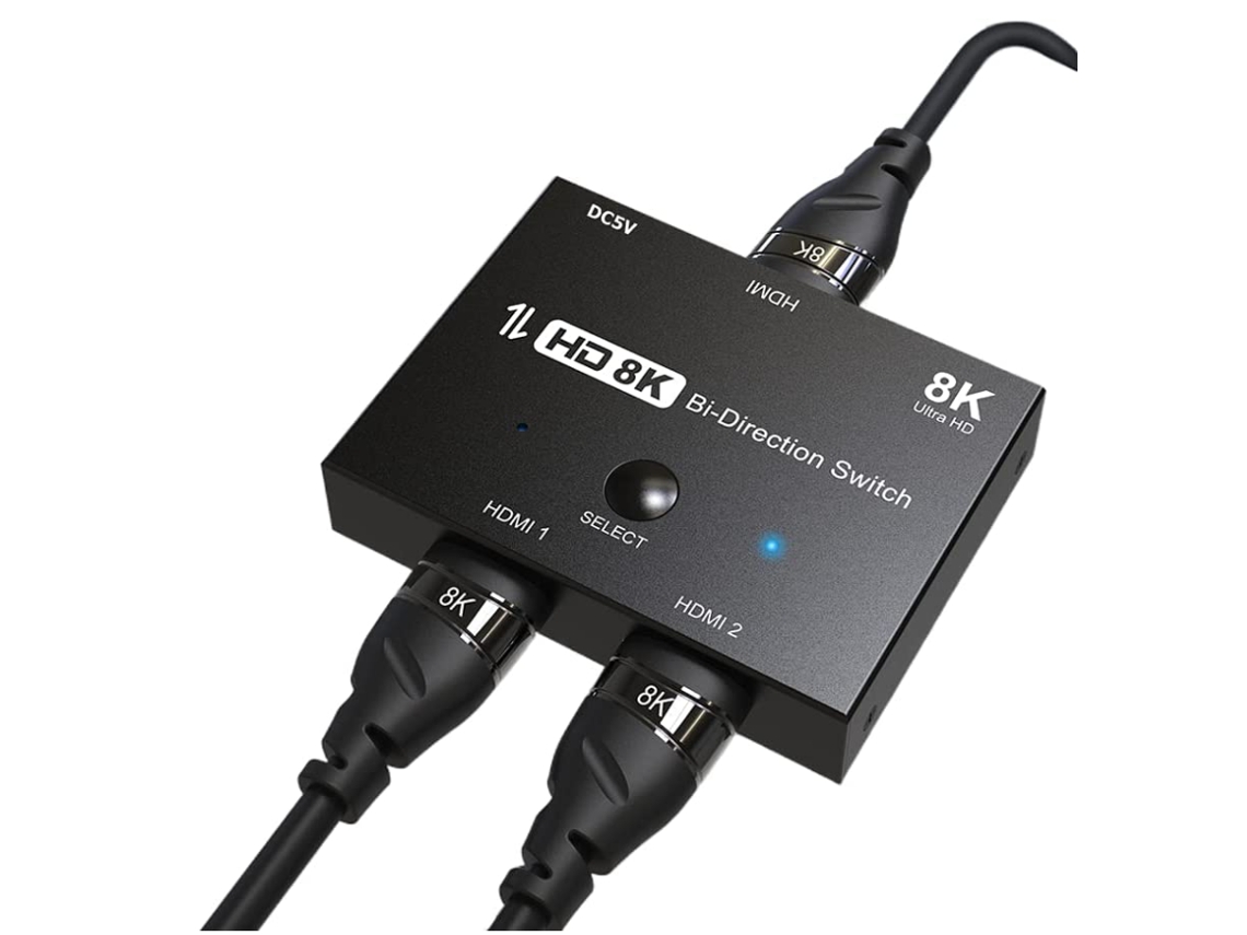 Adaptador 4K @ 120Hz 8K @ 60Hz Ultra Hdmi 8K CHRONUS HDMI1215-Y13 Negro