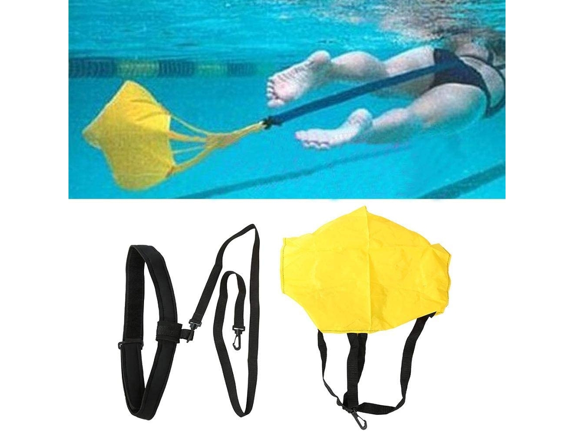 Cinturón de resistencia para natación, entrenador de fuerza con correa ajustable para adultos y niños
