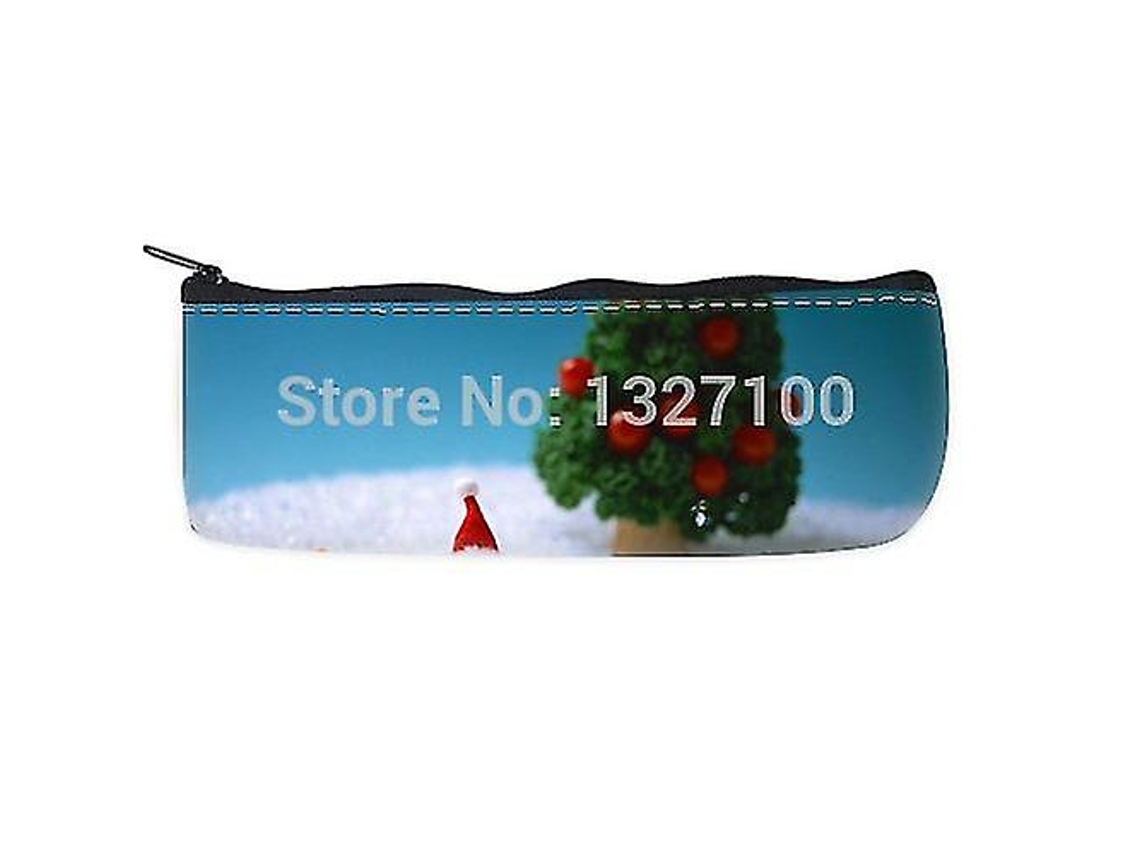 Feliz Navidad, Disfruta de la escuela, Estuche para lápices, Bolsa organizadora con cremallera Chennnls