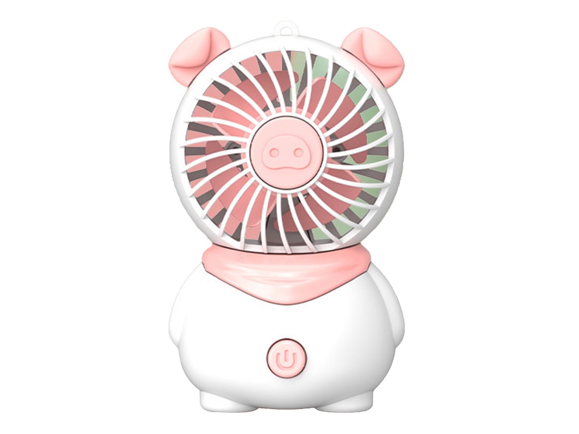 Ventilador silencioso portátil recargable por USB para aire fresco