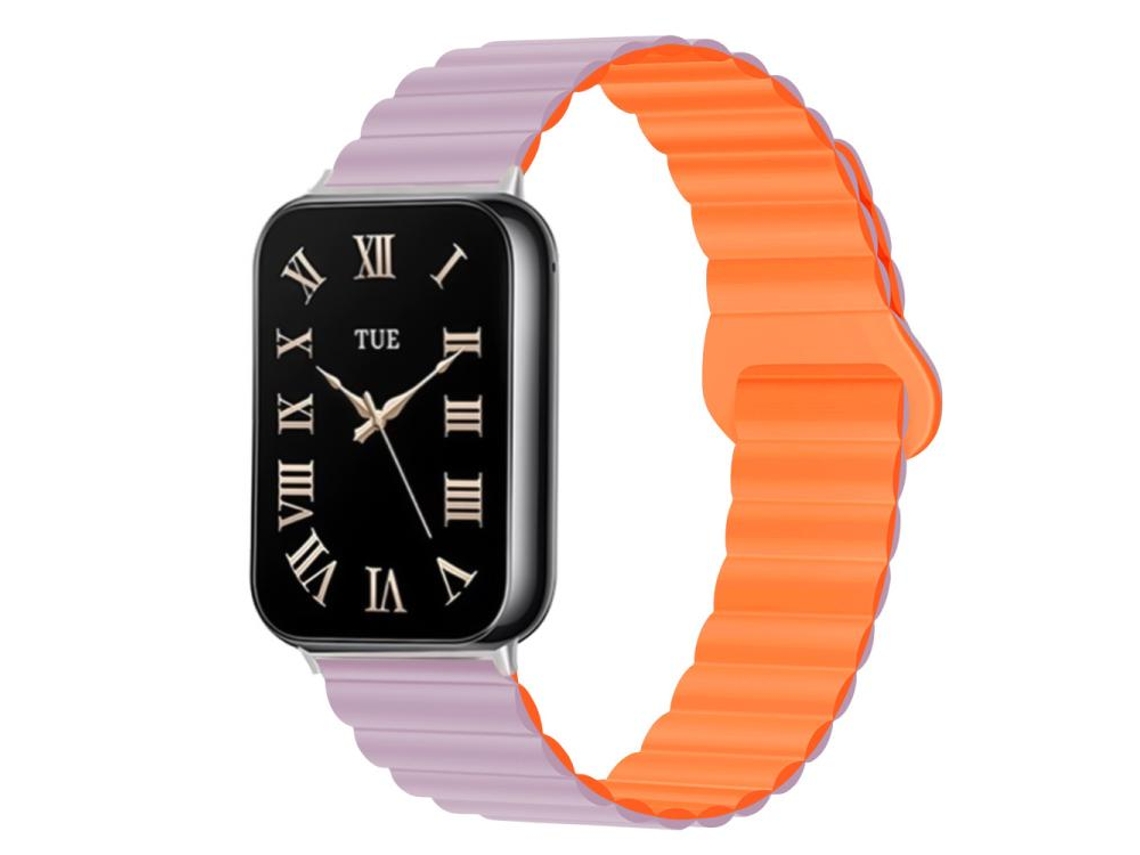 Pulsera para Xiaomi Band 9 Pro / 8 Pro - Silicona magnética reversible - Cierre bicolor