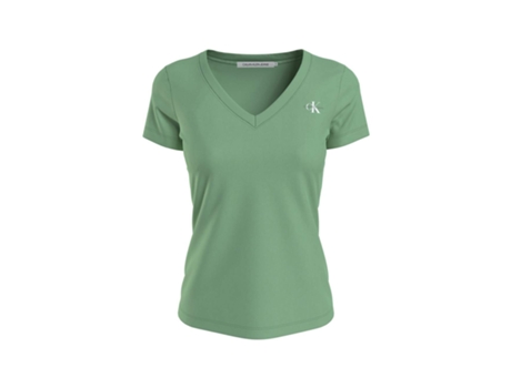 Camiseta CALVIN KLEIN (XS - Verde)