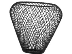 Pantalla De Lámpara Retro De Metal Con Diseño De Jaula De Pájaros, Hierro Calado, Estilo Moderno Y Artesanal, Compatible Con Lámparas De Mesa.